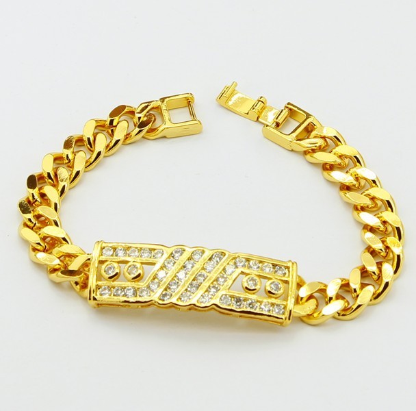 mens gold bracelets for sale