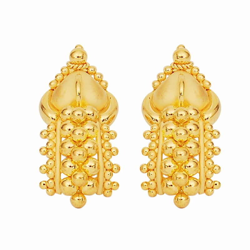chhote earrings gold